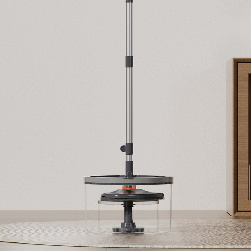 Hmbletech Dual Chamber Spin Mop, Spin Mop with Dual Bucket System (HydroDrop)